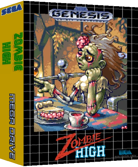 Zombie High — box-3D (US)