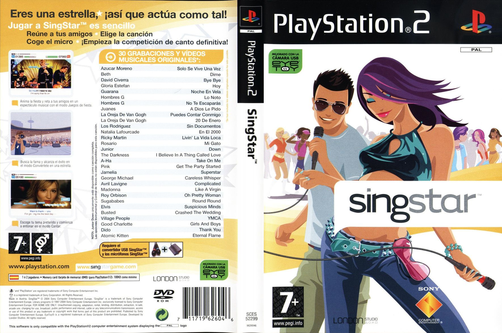 Singstar — box-texture (SP)
