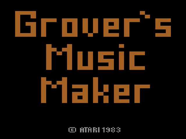 Grover's Music Maker — sstitle (WOR)