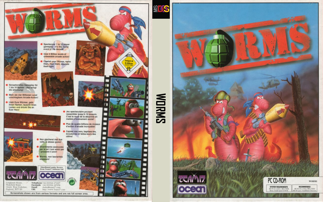 Worms — box-texture (EU)