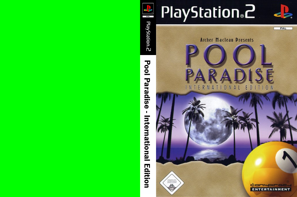 Pool Paradise - International Edition — box-texture (DE)