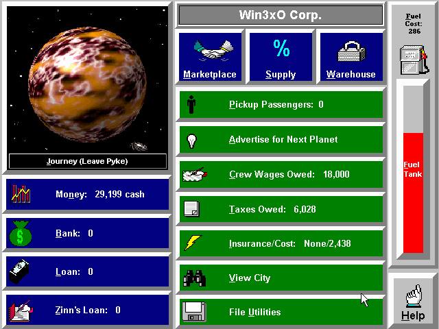 Gazillionaire — ss (WOR)