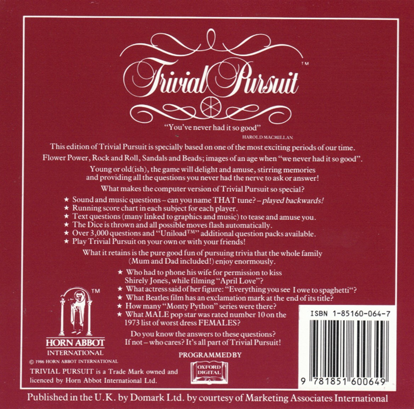 Trivial Pursuit - Baby Boomer Edition — box-2D-back (EU)