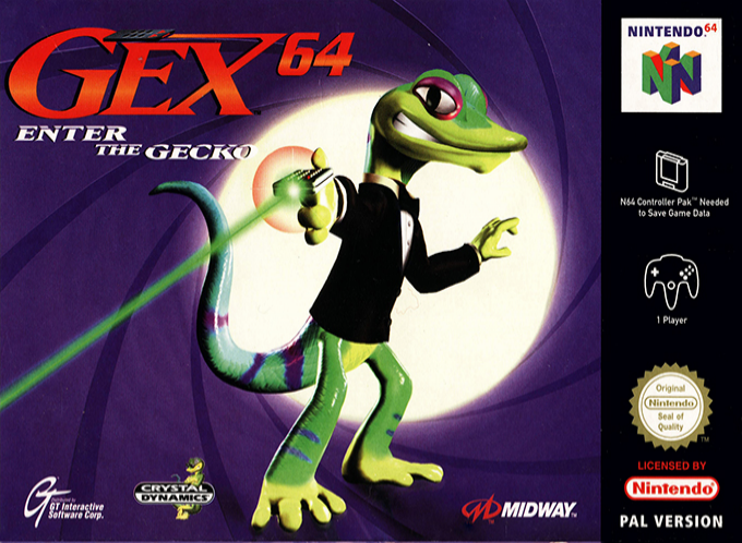 Gex 64 - Enter the Gecko — box-2D (EU)