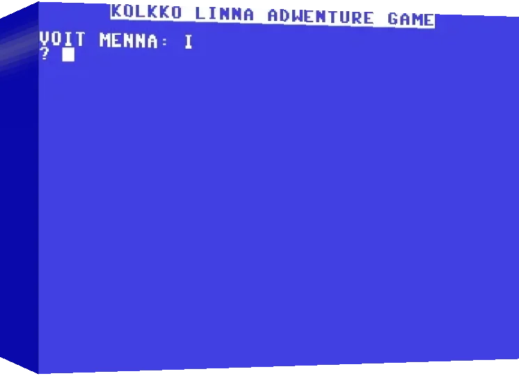 Kolkko linna adwenture game — box-3D (WOR)