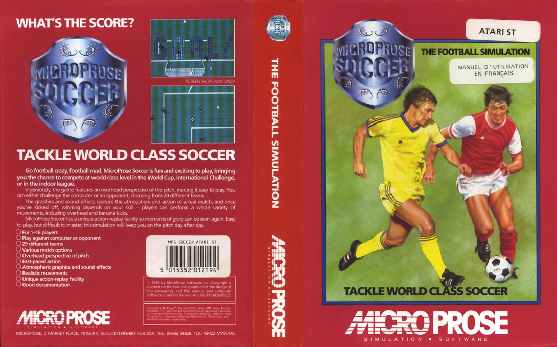 Microprose Soccer — box-texture (EU)