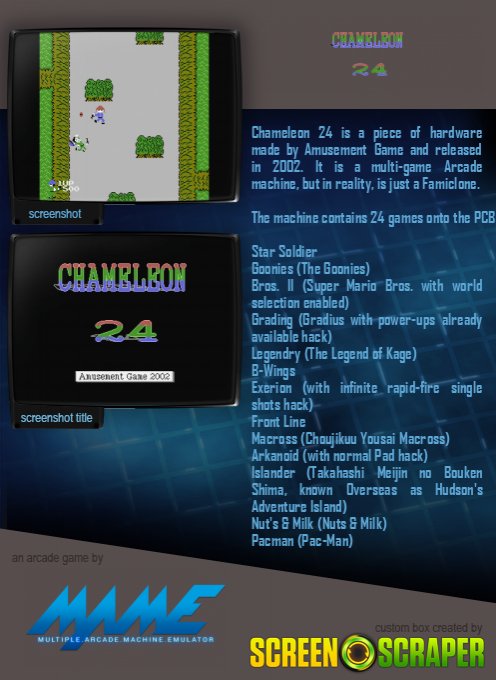 Chameleon 24 — box-2D-back (SS)