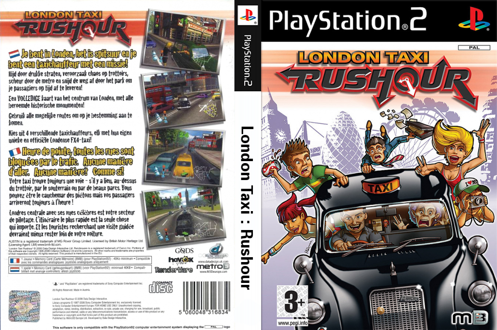 London Taxi - Rushour — box-texture (EU)