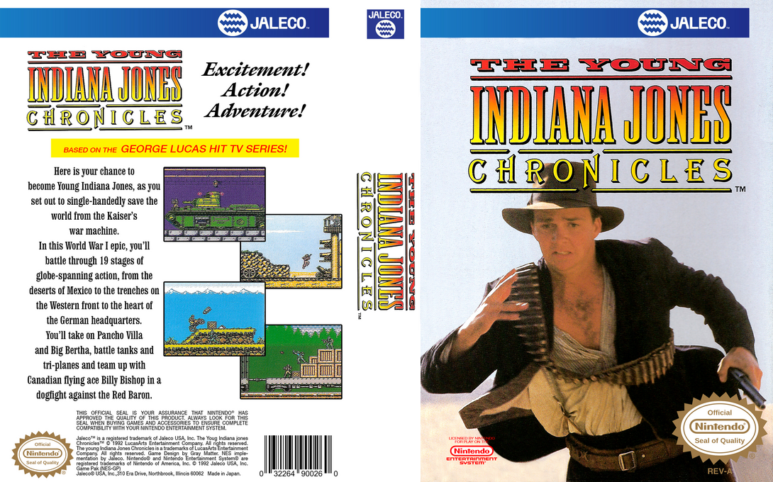 Young Indiana Jones Chronicles, The — box-texture (US)
