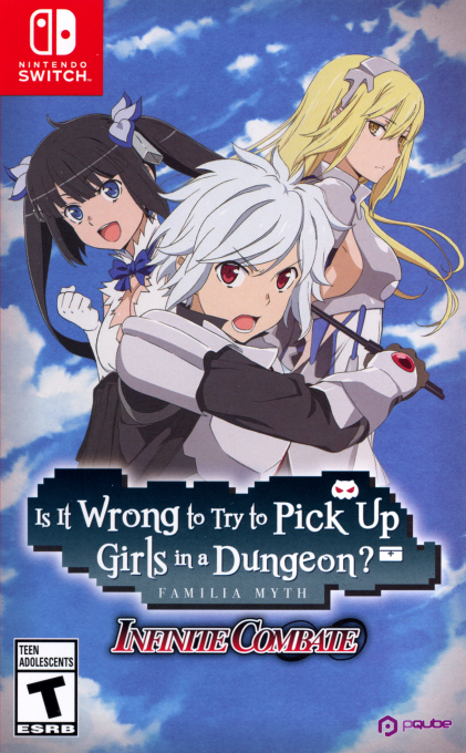 Is It Wrong to Try to Pick Up Girls in a Dungeon? Familia Myth Infinite Combate box art
