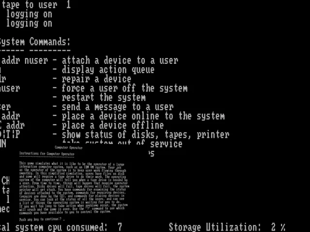 Computer Operator — mixrbv2 (WOR)