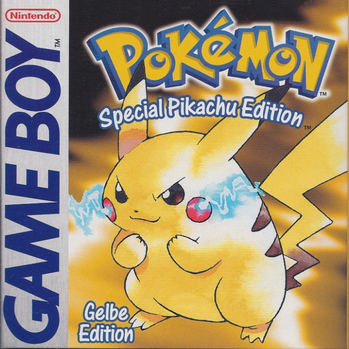 Pokémon - Yellow Version — box-2D (DE)