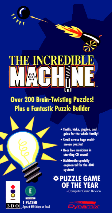 Incredible Machine, The box art