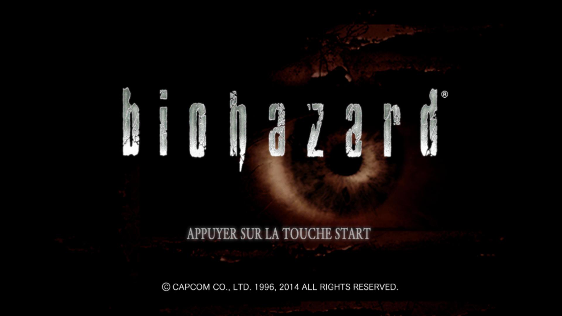 Resident Evil Hd Remaster — sstitle (FR)