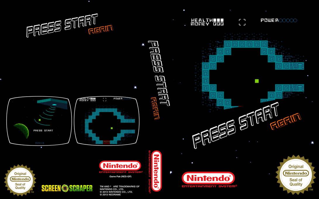 Press Start Again — box-texture (SS)