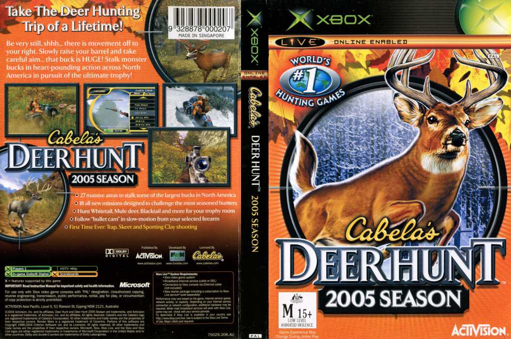 Cabela's Deer Hunt - 2005 Season — box-texture (AU)