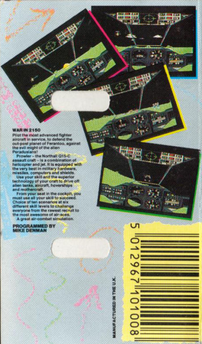 Prowler — box-2D-back (EU)