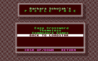 The Puzzle Page #192 — ss (WOR)