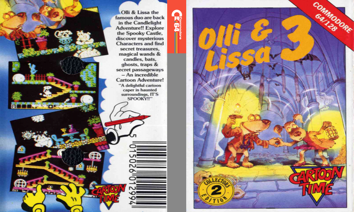 Olli And Lissa 3 - The Candlelight Adventure — box-texture (EU)