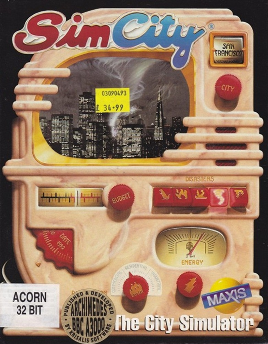 Sim City box art