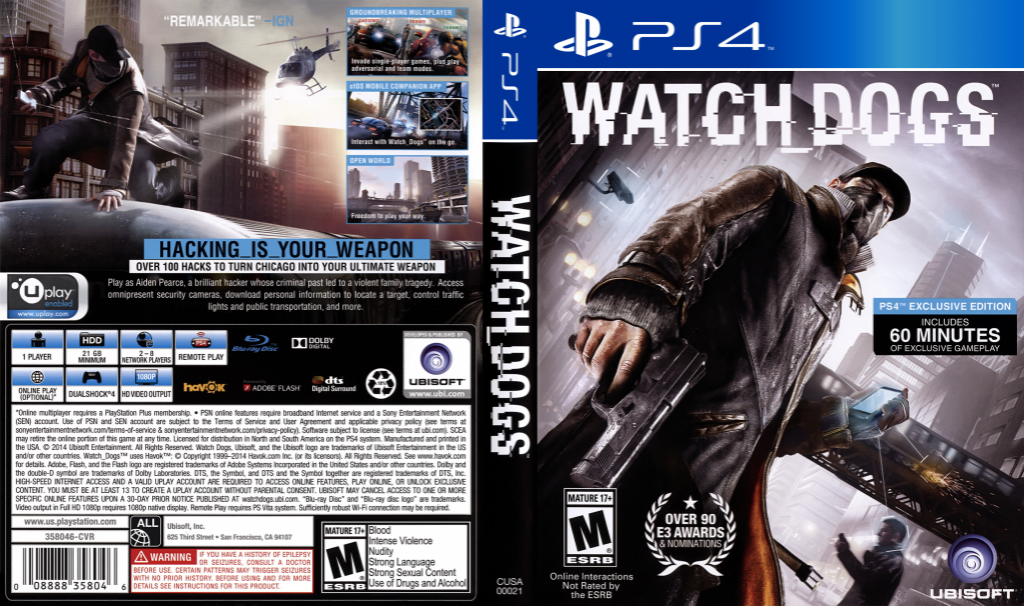 Watch Dogs — box-texture (US)