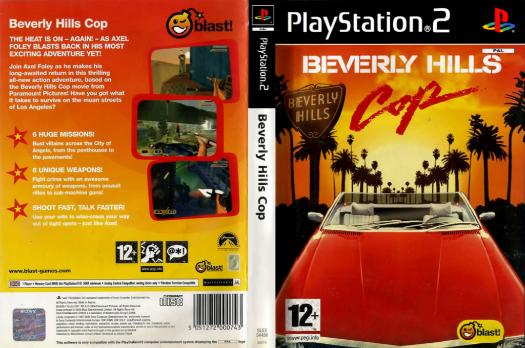 Beverly Hills Cop — box-texture (EU)
