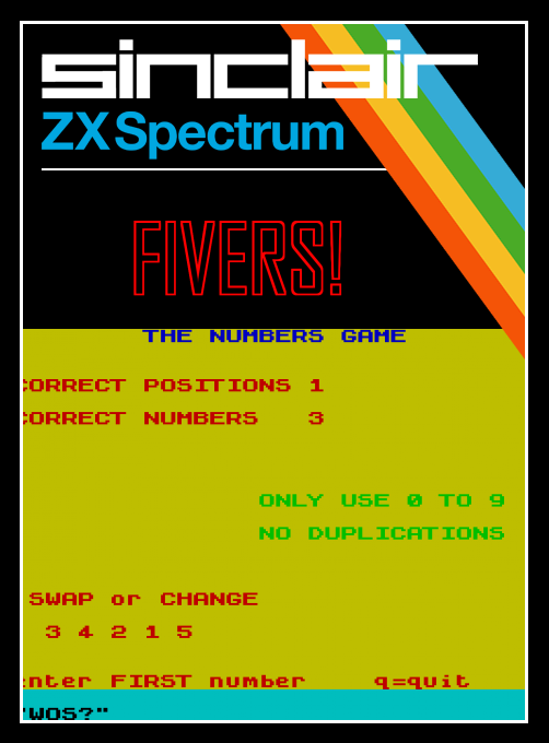 Fivers! box art