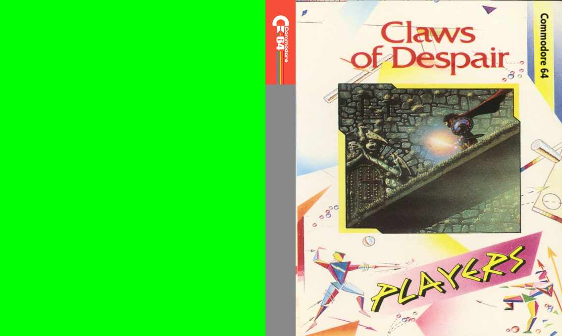 The Claws of Despair — box-texture (EU)