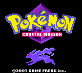 Pokemon Crystal Maeson - Original Version — sstitle (WOR)
