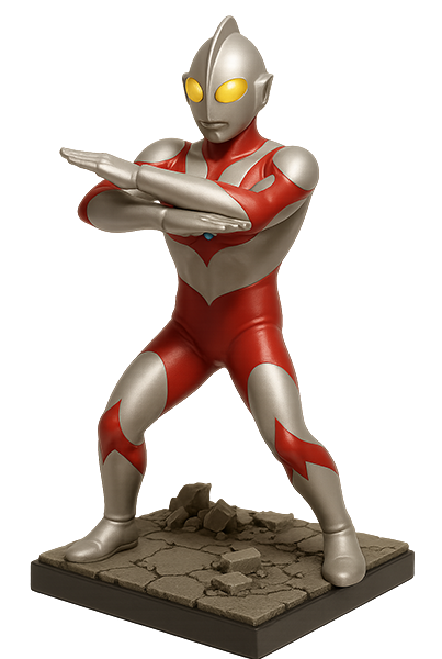 Pachitte Chonmage Tatsujin 12 - Pachinko Ultraman — figurine