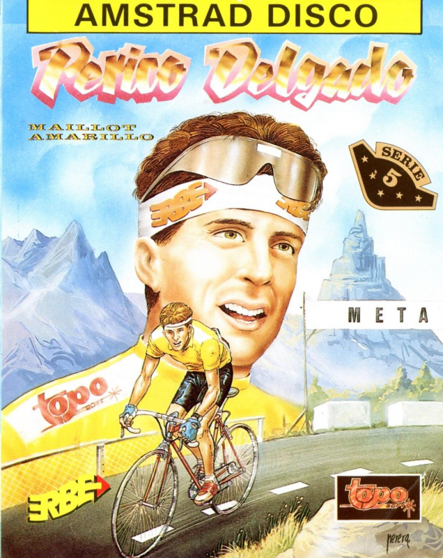 Perico Delgado Maillot Amarillo box art