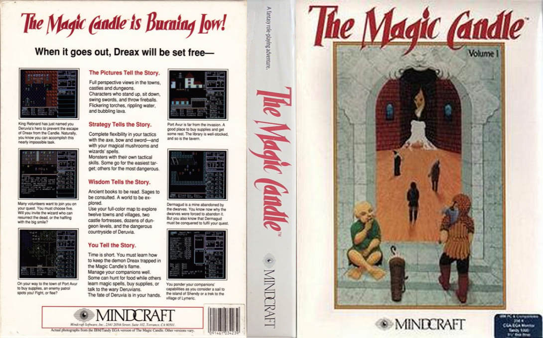 Magic Candle, The — box-texture (US)