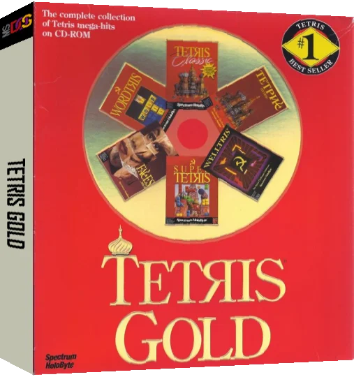 Tetris Gold — box-3D (US)