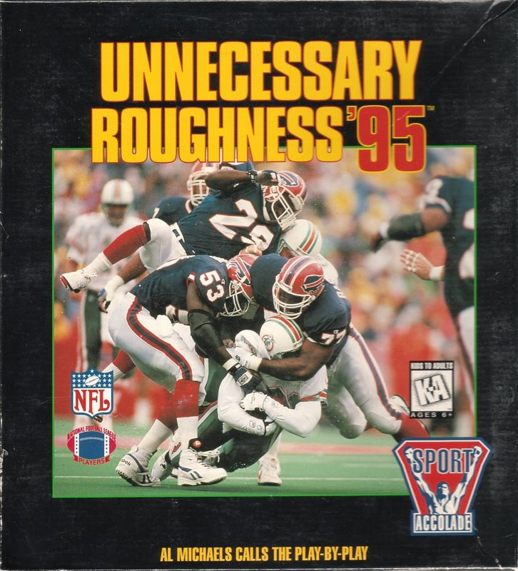 Unnecessary Roughness '95 box art