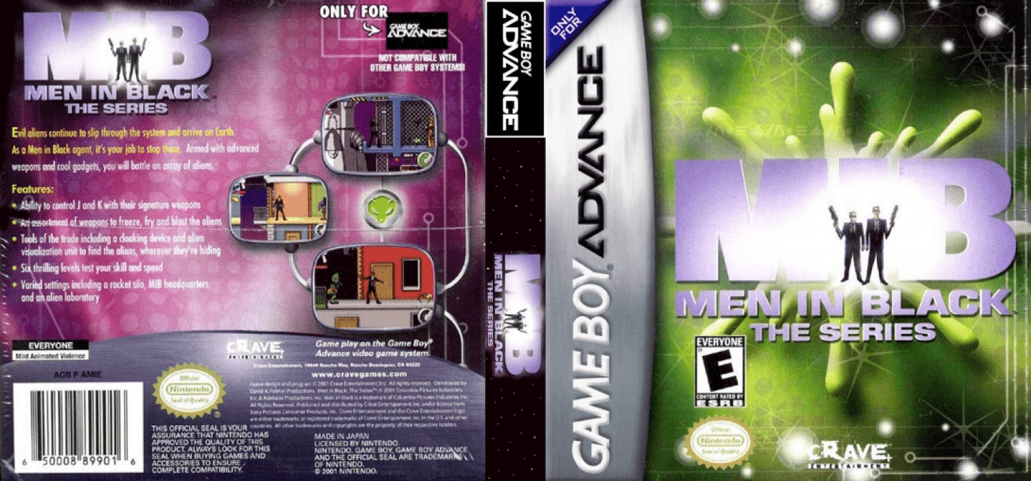 Men in Black - The Series — box-texture (US)