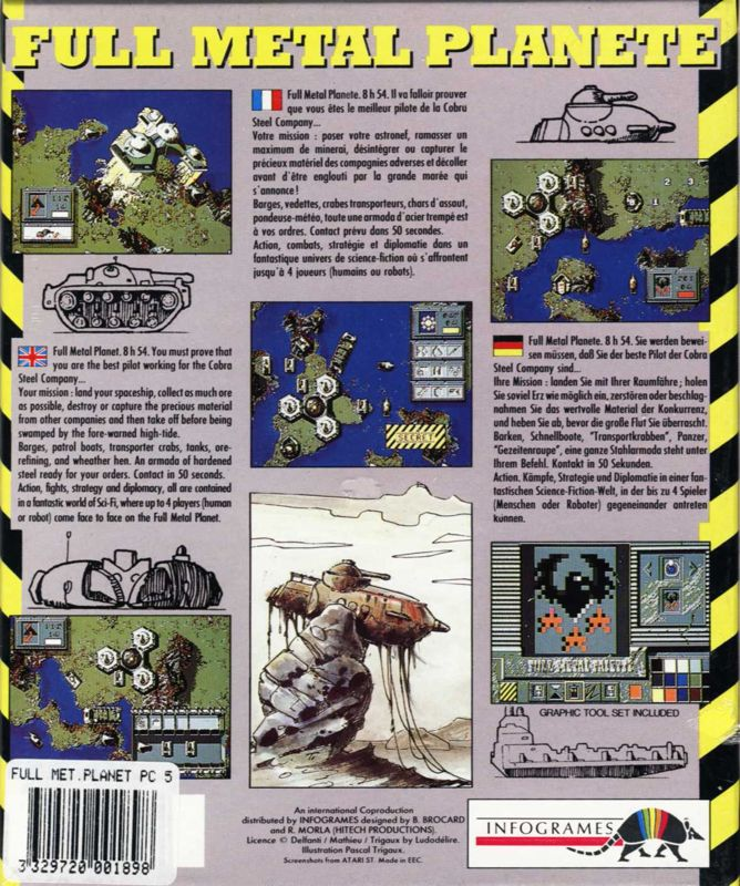 Full Metal Planete — box-2D-back (EU)