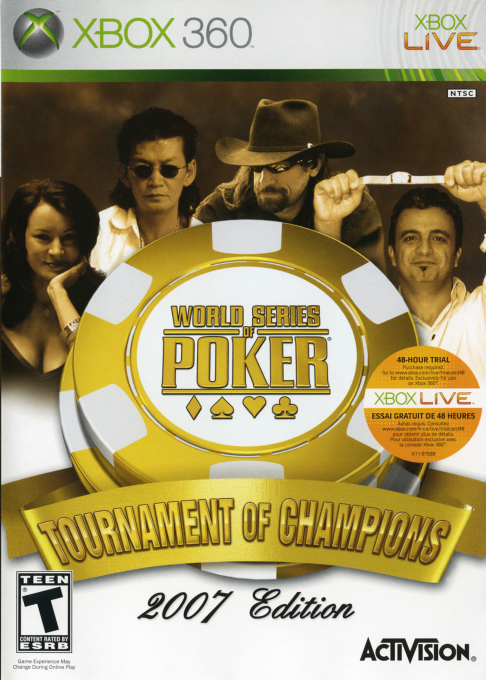 World Series of Poker - Tournament of Champions - 2007 Edition box art