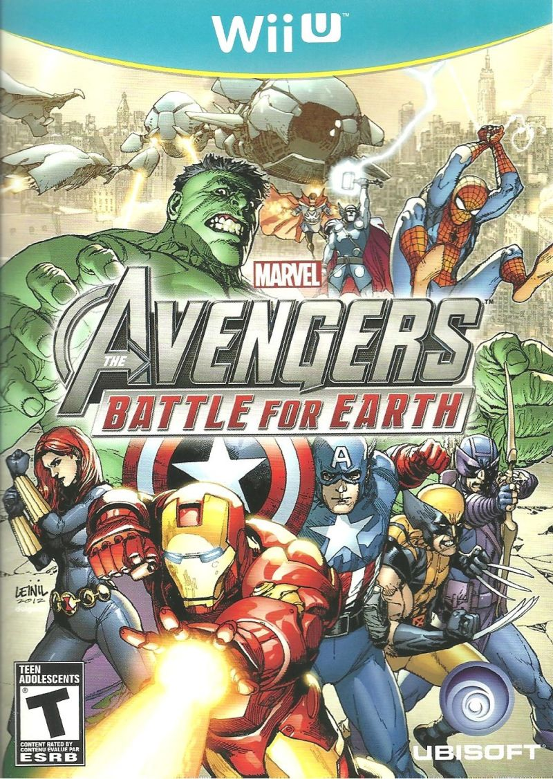 Marvel Avengers - Battle for Earth — box-2D (CA)