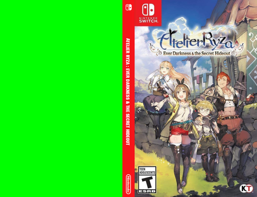 Atelier Ryza - Ever Darkness and the Secret Hideout — box-texture (US)