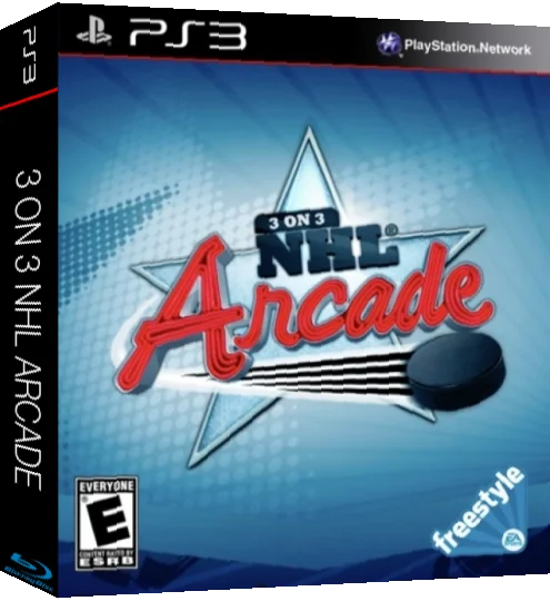 3 on 3 NHL Arcade — box-3D (WOR)