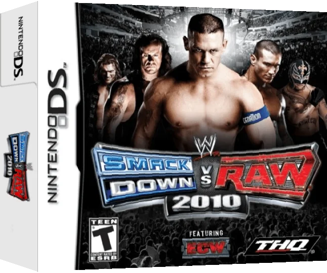 WWE SmackDown vs Raw 2010 Featuring ECW — box-3D (US)