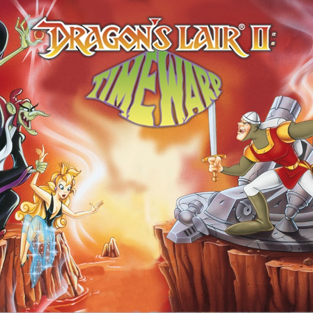 Dragon's Lair II - Time Warp box art