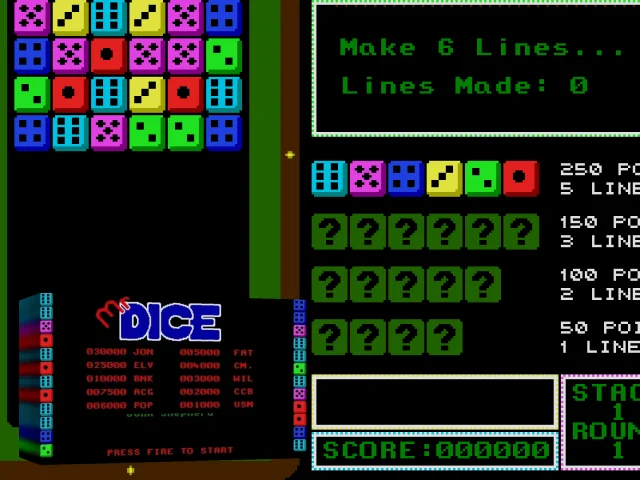 Mr. Dice — mixrbv2 (WOR)