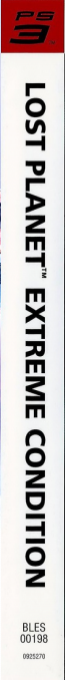 Lost Planet - Extreme Condition — box-2D-side (FR)