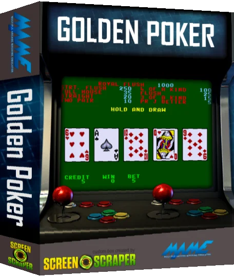 Golden Poker — box-3D (SS)