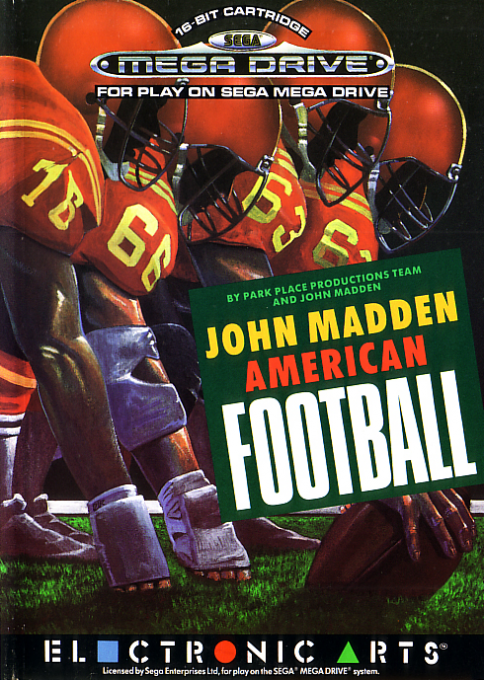 John Madden Football — box-2D (EU)