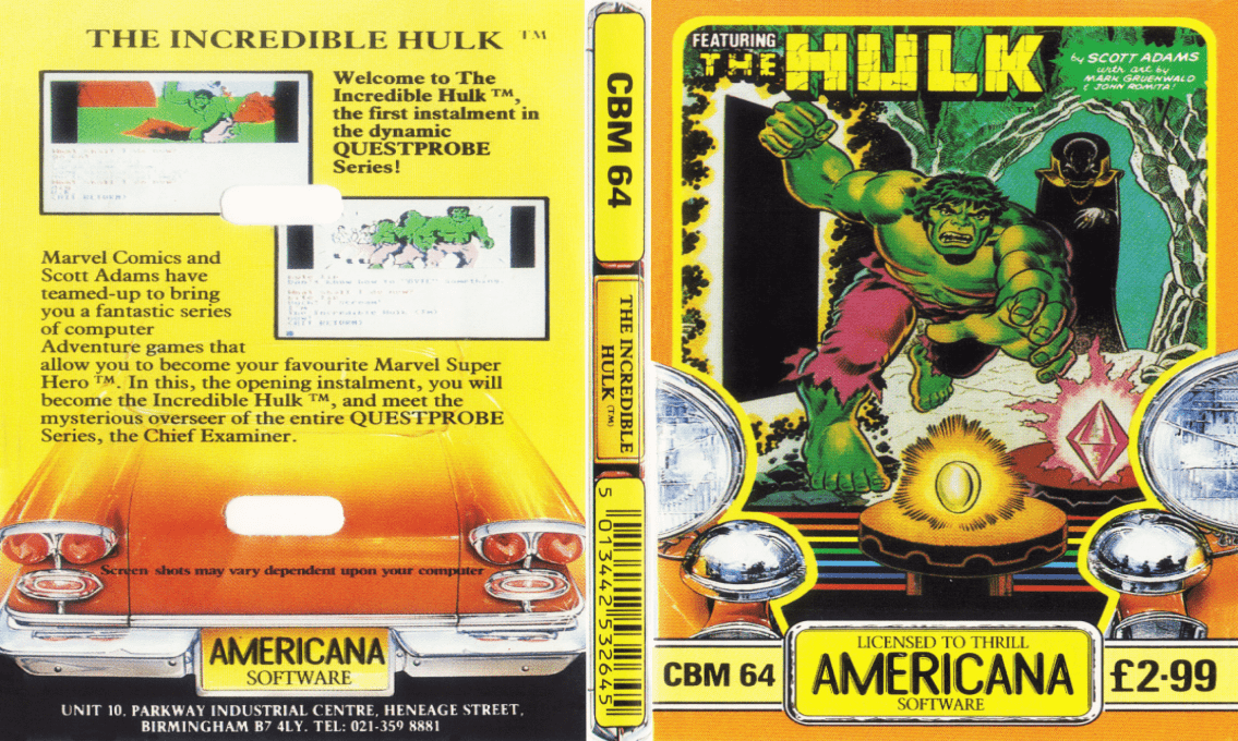 Questprobe Featuring The Hulk — box-texture (EU)