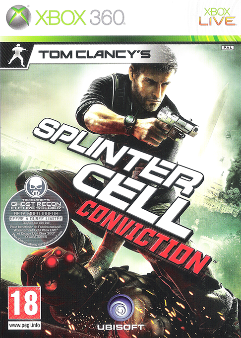 Tom Clancy's Splinter Cell - Conviction — box-2D (FR)