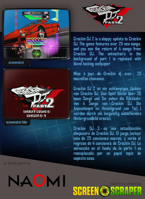 Crackin' DJ Part 2 — box-2D-back (SS)