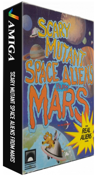 Scary Mutant Space Aliens from Mars — box-3D (WOR)